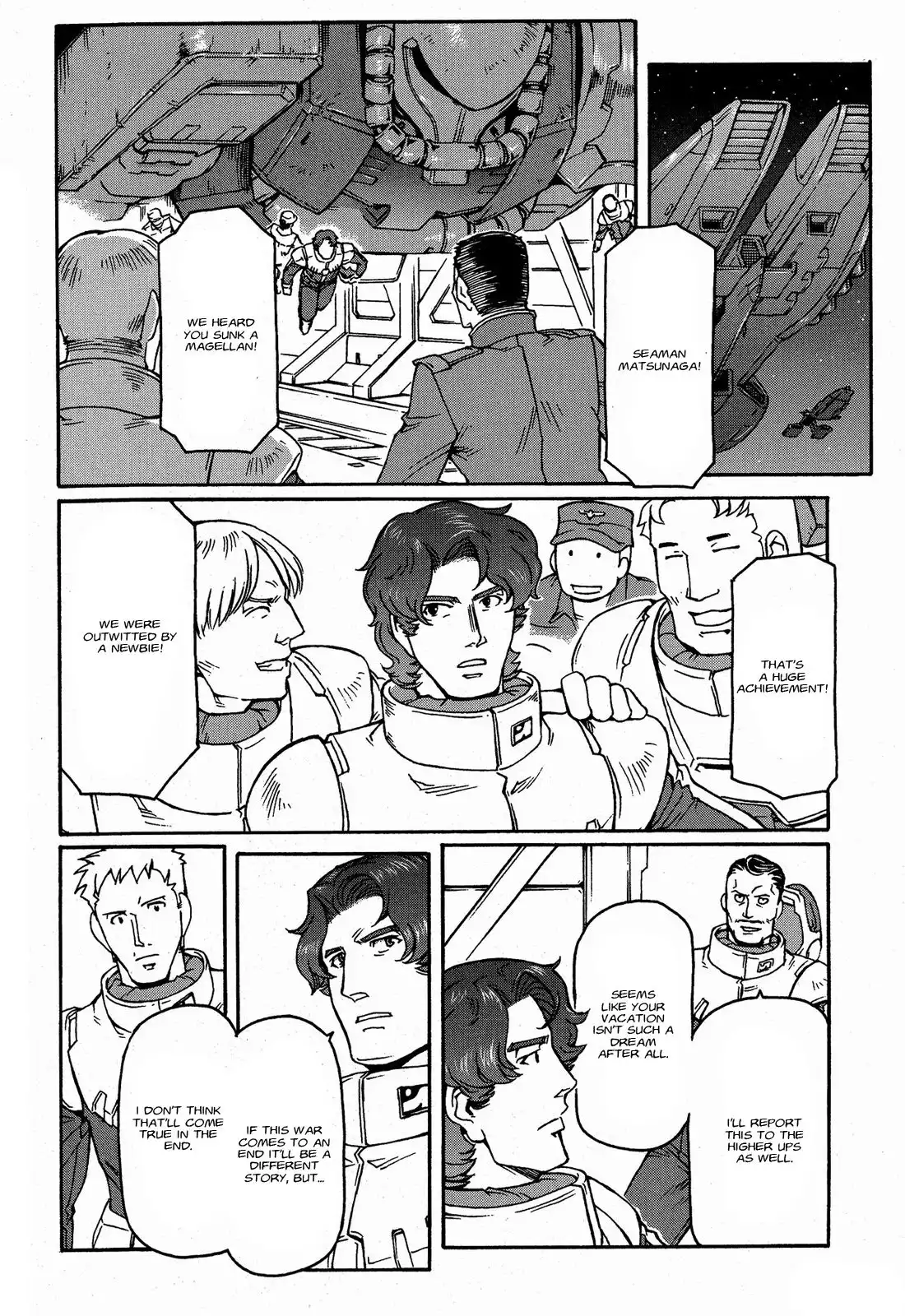 Uchuu Seiki Eiyuu Densetsu - Mobile Suit Gundam MSV-R Chapter 4 12